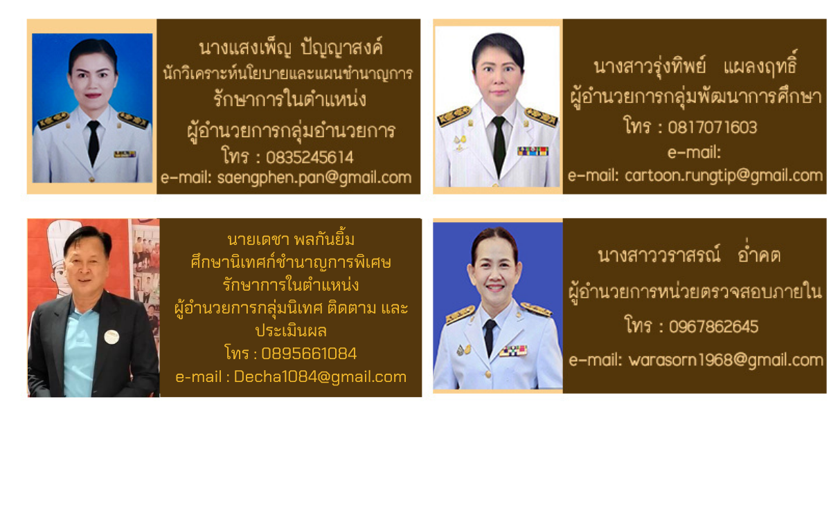 นายเดชา พลกนยม ศกษานเทศกชำนาญการ รกษาการในตำแหนง ผอำนวยการกลมนเทศ ตดตาม และประเมนผล